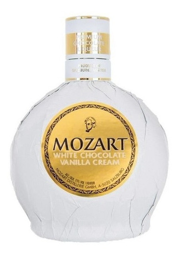 Licor Mozart Branco White Chocolate Vanilla Cream 1000 Ml