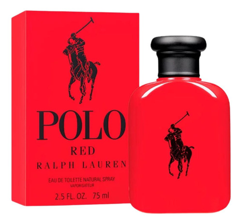 Ralph Lauren Polo Red Edt 75 Ml Hombre