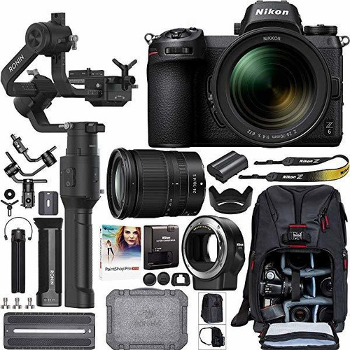 Camara Nikon Z6 Mirrorless Full-frame Filmmaker's Kit 24-7 ®