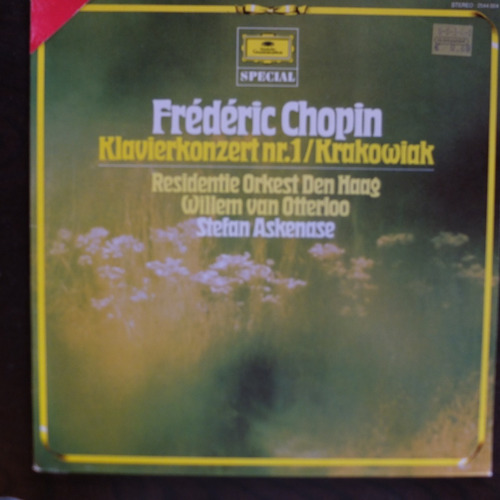  Vinilo Frederic Chopin Klavierkonzert Nr.1 Stefan Askenase