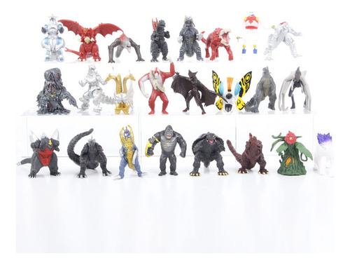 Minidinosaurio, Figura De Anime De Godzilla, 24 Unidades, Re