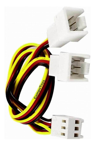 Zfan03y Cable Ye Poder 1 Macho A 2 Hembras 3 Pines Computoys