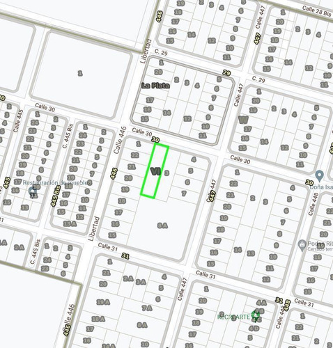 Imagen 5 de 5 de Terreno Venta 15x60 Mts - 910 Mts 2 Totales - City Bell