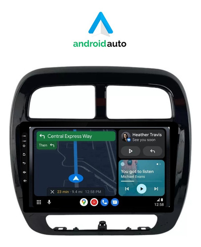 Multimidia Kwid 2018 A 2025 9p Carplay 2gb 64gb Android 14