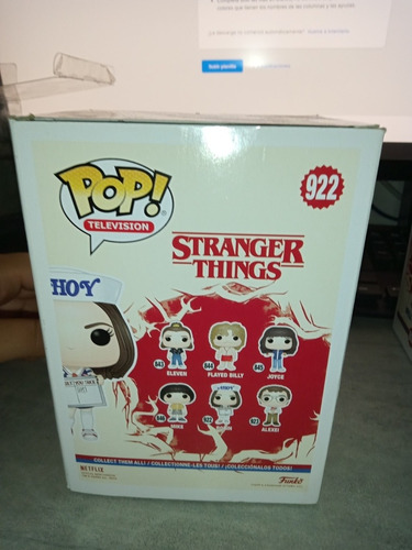 Imagen 4 de 9 de Funko Pop Stranger Things - Robin 922 En Caja