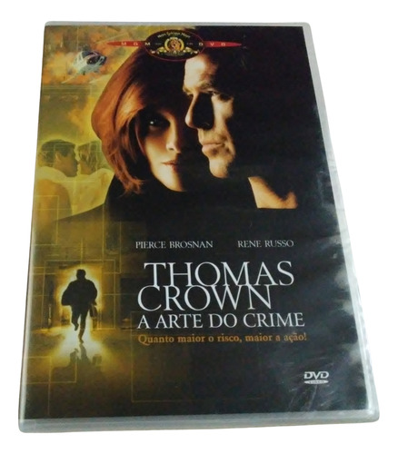 Dvd Thomas Crown A Arte Do Crime Pierce Brosnan Novo Lacrado