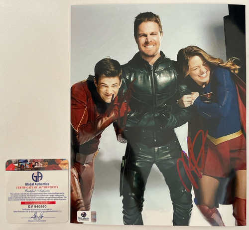Autografo Grant Gustin Flash Melissa Benoist Supergirl Flash (Usado)