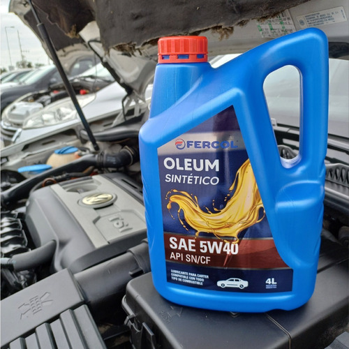 Aceite Fercol Oleum 5w40 Lubricante Multigrado
