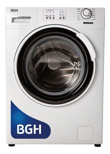 Lavarropas Bgh Bwfa06w21ar Carga Frontal 6kg Blanco