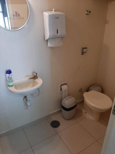 Imagem 4 de 7 de Sala Comercial Para Alugar No Jardim Paulistano, 1 Lavabo, 1 Copa, 50 M², São Paulo. - Sa0469