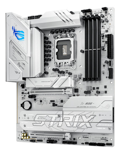 Tarjeta Madre Asus Rog Strix B860-a Gaming Wifi Lga1851 Ddr5 Color Blanco