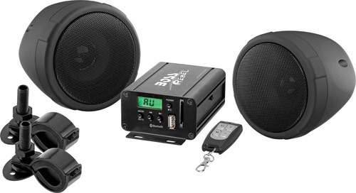 Boss Audio Mc520 Sistema De Bocinas Y Amp 600w Negro