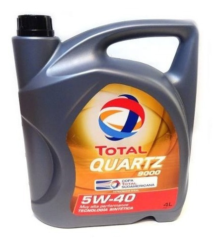 Aceite Total Quartz 9000 5w40 100% Sintetico 4lts