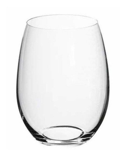 Vaso Vidrio Copa S/tallo Copón Vino Gourmet Rigolleau X36