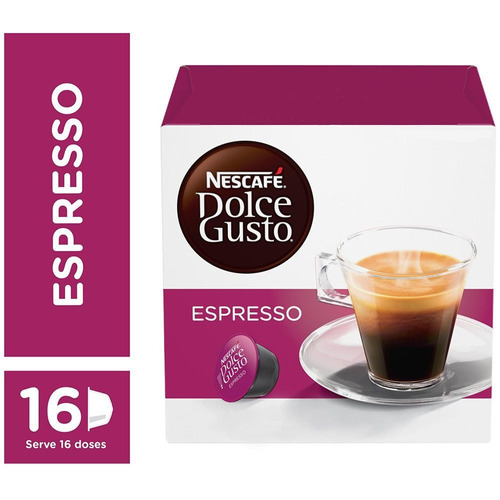 Nescafé Dolce Gusto Espresso 96g com 16 Cápsulas