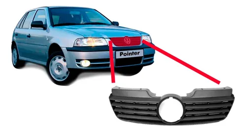 Qcp Parrilla Vw Pointer 2000 A 2005 Sedan Pick Up 5 Franja