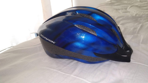 Casco Para Ciclista Azul Marca Schwinn