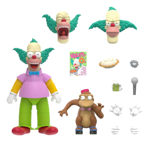 Super 7 Ultimates The Simpsons Krusty The Clown