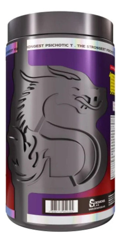 Pré Treino T Psichotic 245g Demons Lab Sabor Fruit Energy