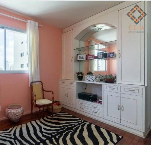 Imagem 12 de 24 de Apartamento Para Compra Com 2 Quartos, 1 Suite E 2 Vagas Localizado Em Moema Pássaros - Ap52302