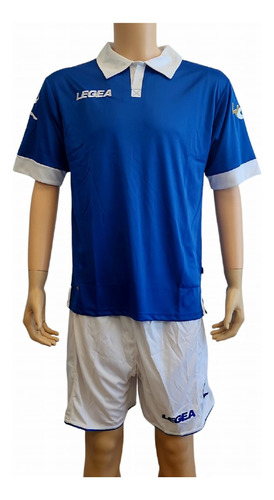 Uniforme De Futbol Legea Modelo Vintage Azul/blanco