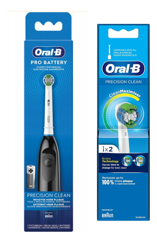 Cepillo Eléctrico Oral-b Advance Power + Repuesto Prec Clean