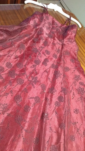 Vestido En Gasa Importado T Xs