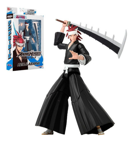 Figura 17 Cms Legendaria Anime Heroes Bleach - Abarai Renji