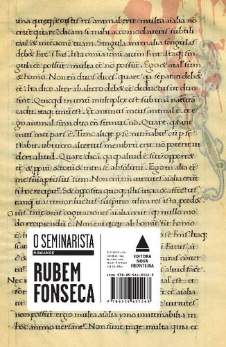 Libro Seminarista O 03ed 20 De Fonseca Rubem Nova Fronteira