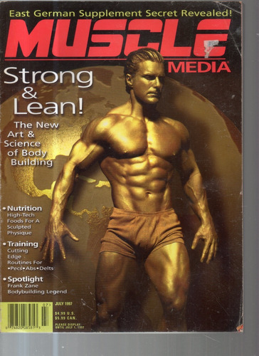 Muscle Media Fisicoculturismo En Inglés Julio 1997
