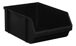 Comprar Gaveteiro Plástico Organizador Bin Nº 9 Preto no Mercado Livre
