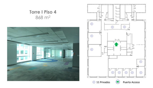 Imagen 4 de 12 de Renta De Oficinas Comerciales , Arcos Bosques 500m2 , $682