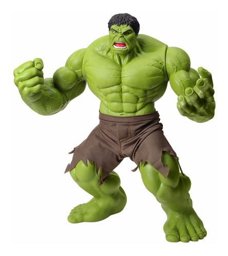 Boneco Hulk Verde Premium 55 Cm Marvel Gigante Mimo + Nf