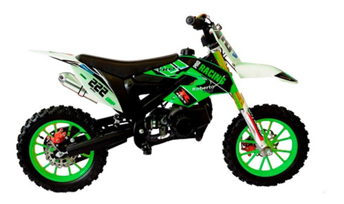 Moto Cross De Niño, Motor Nafta, Arranque A Polea
