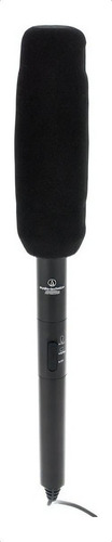 Audio Technica Atr6550 Micrófono Condenser Boom Para Cámara Color Negro