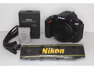 Cuerpo Cámara D5600 Nikon Open Box Nuevo Bat Y Carg Gen