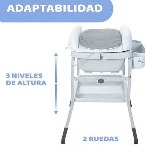 Imagen 5 de 8 de Catre De Baño Bañera Chicco Cuddle & Bubble Para Bebés