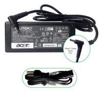 Comprar Cargador Acer - 19v 3.42a - 65w - Punta Fina - ! Color Negro