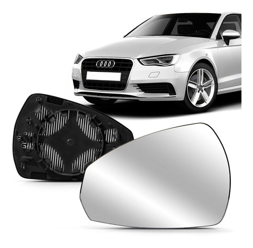 Par Lente Espelho Retrovisor Audi A3 2012 2013 2014 2015