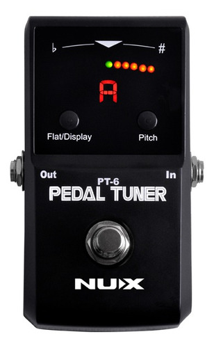 Pedal Afinador Nux Pt6 - Importaçao Oficial - Nf E Grtia