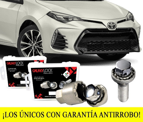 Kituercas Seguridad Galaxylock® Toyota Corolla Le Cvt