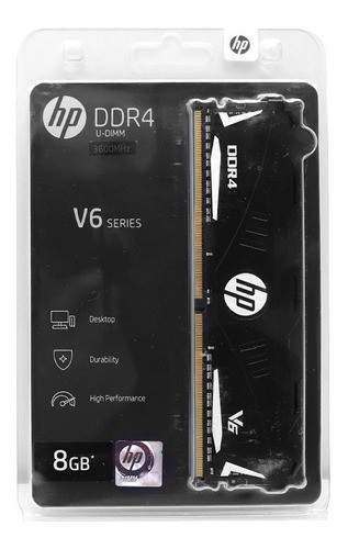 Memoria Hp V6 Series, 8gb, Ddr4, 3600 Mhz, Pc4-28800