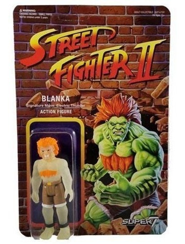 Figuras Street Fighter 2 Blanka Retro Super7