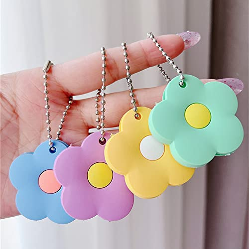 Identificadores De Silicona Para Llaves Fundas Llaveros Flor