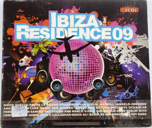 Ibiza Residence 09 ( Varios Artistas ) Digipack 2 Cds