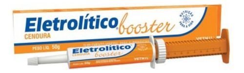 Eletrolitico Booster Cenoura 50g/ Vetnil/ Kit Com 5 Unidades