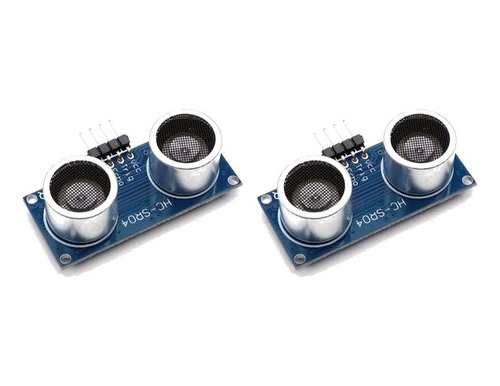 Set 2 Modulo Sensor Ultrasonido Hc-sr04 Para Arduino