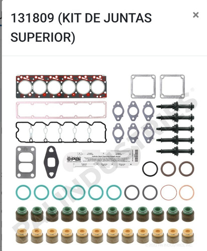 Kit De Empacaduras Para Motor Cummins Serie  Isb 