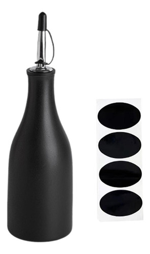Botella De Aceite De Cocina, Dispensador De Aceite De Negro