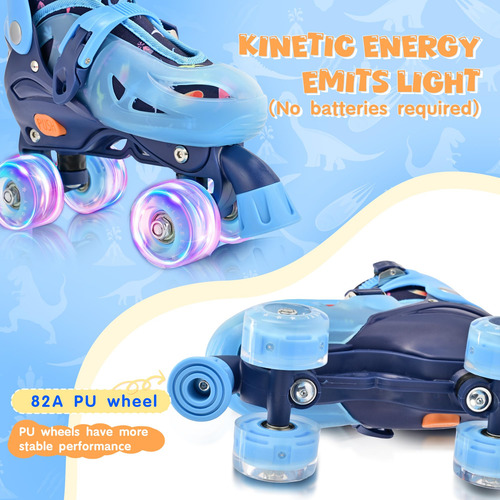 Patines Sulifeel Para Niños De 3 A 10 Años Con Rueda Ilumina